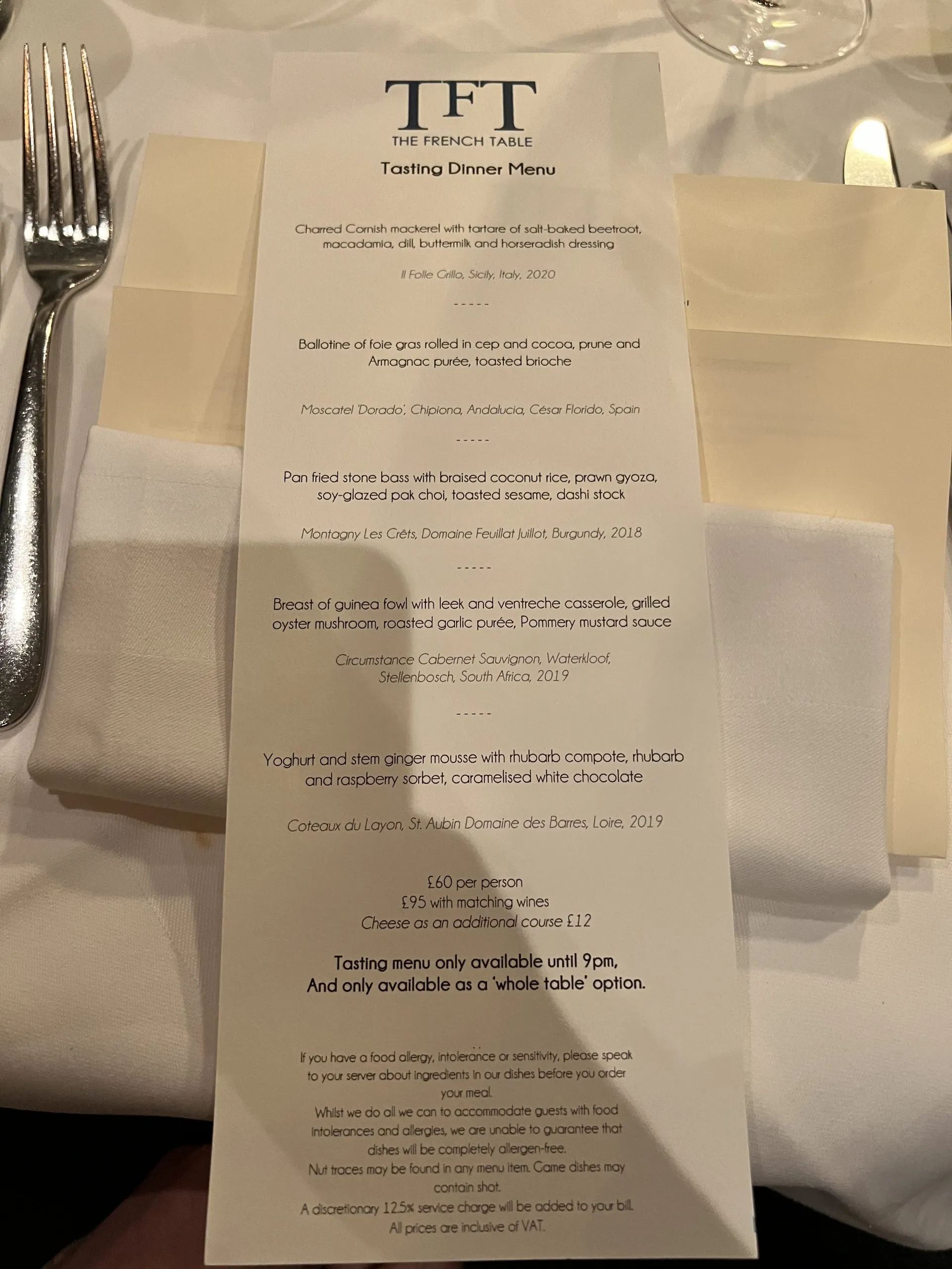 The French Table photograph